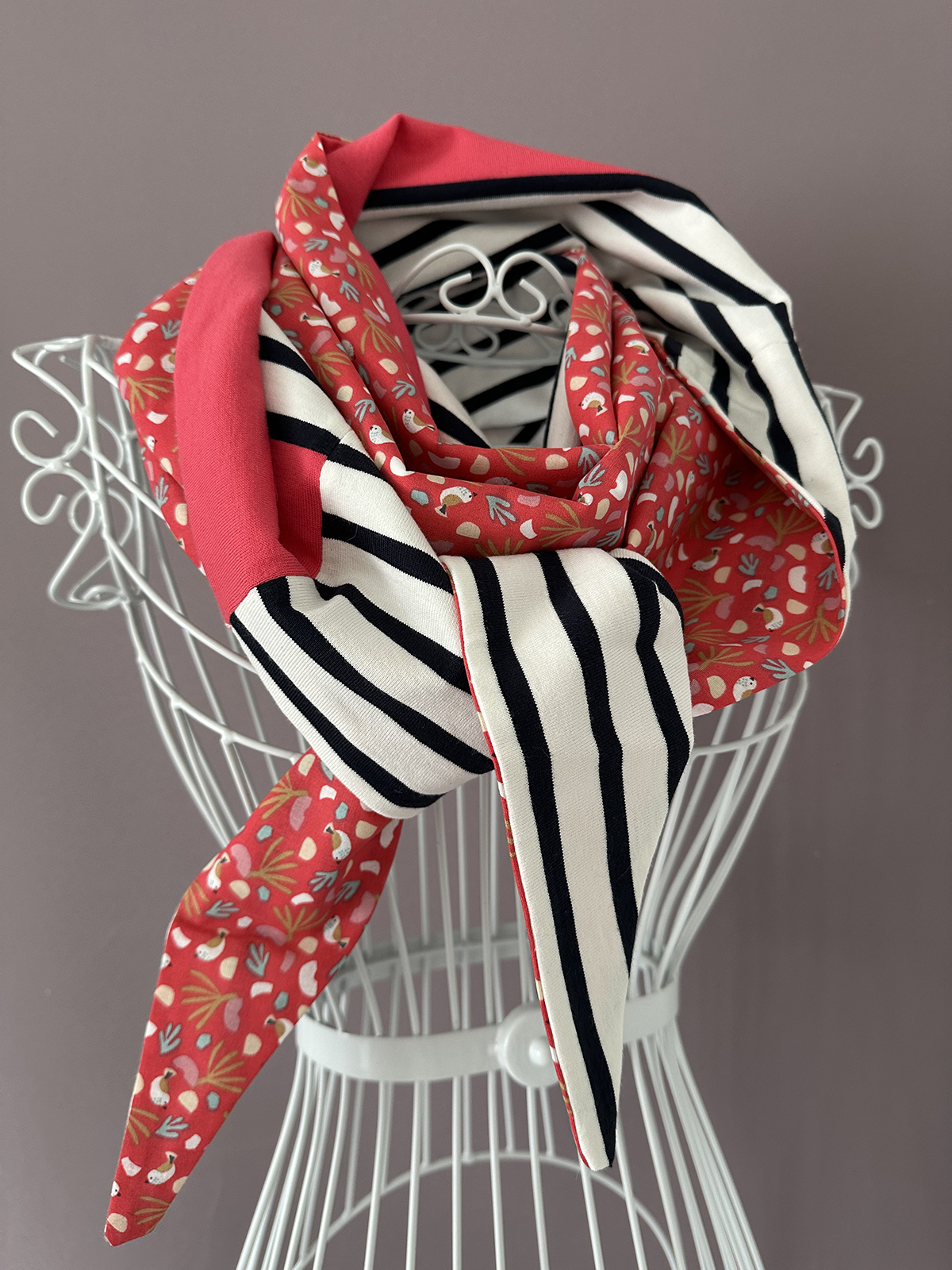 Lire la suite à propos de l’article Chèche Fleurs de Marinière